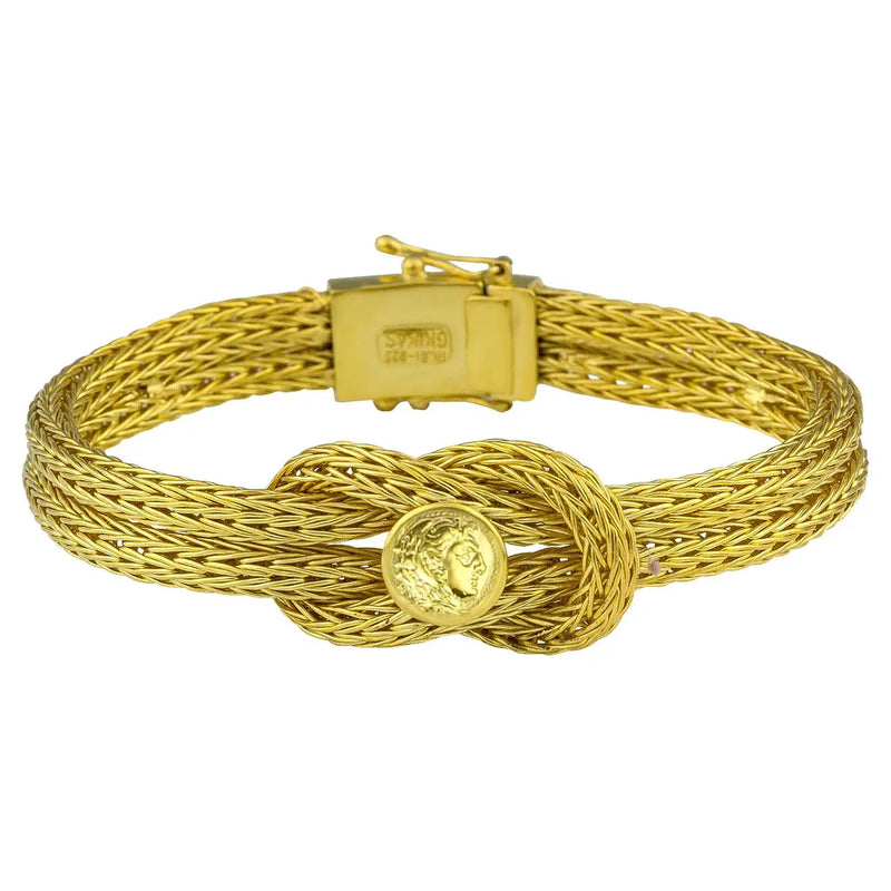 Link Bracelet in 18k Yellow Gold