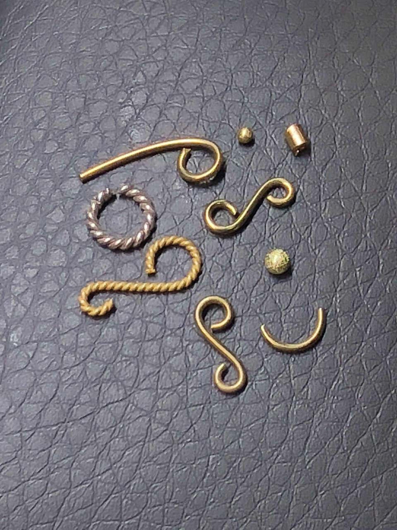 18 Karat Yellow Gold Etruscan Style Ruby Drop Earrings